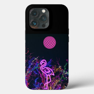 Flamingo at the dance party. Case-Mate iPhone case