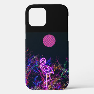 Flamingo at the dance party. Case-Mate iPhone case