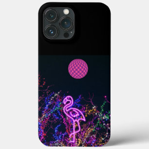 Flamingo at the dance party. Case-Mate iPhone case