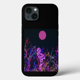 Flamingo at the dance party. Case-Mate iPhone case