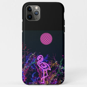 Flamingo at the dance party. Case-Mate iPhone case