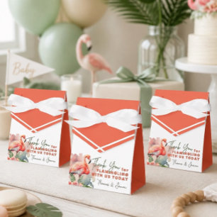 Flamingo Baby Shower  Favour Box