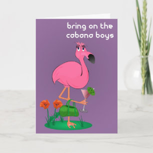 Flamingo Bachelorette Party Invitatiaon Invitation