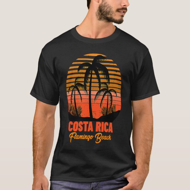 Flamingo Beach Costa Rica T-Shirt (Front)