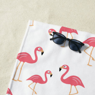 Flamingo Beach Towel