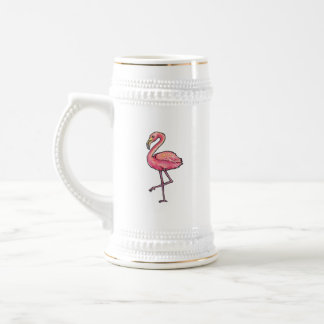 Flamingo Beer Stein