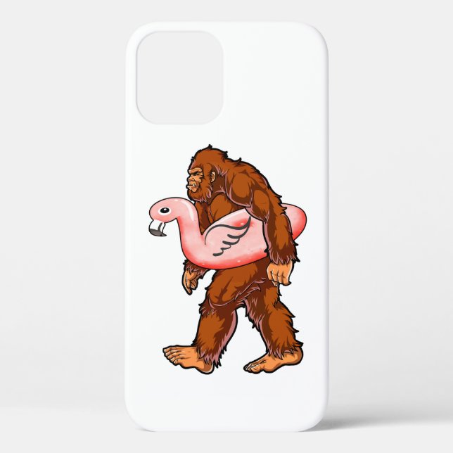 Flamingo Bigfoot Case-Mate iPhone Case (Back)