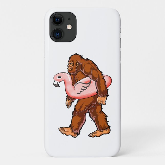 Flamingo Bigfoot  Case-Mate iPhone Case (Back)