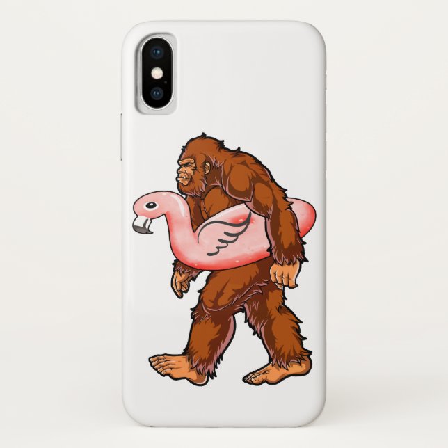 Flamingo Bigfoot  Case-Mate iPhone Case (Back)