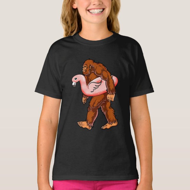 Flamingo Bigfoot T-Shirt (Front)