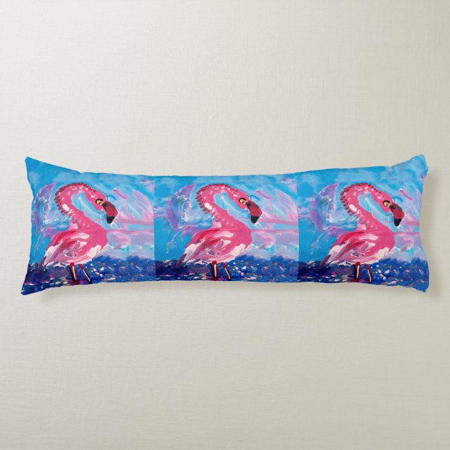 Flamingo Body Cushion (Front)