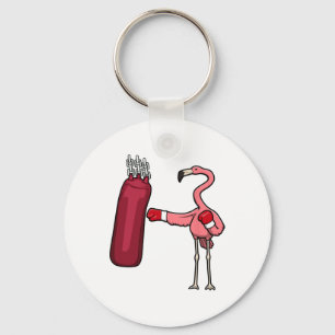 Flamingo Boxing Self Defence Hob Key Ring