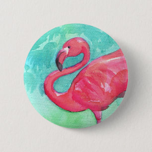 Flamingo button