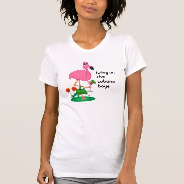 Flamingo/Cabana Boys T-Shirt (Front)
