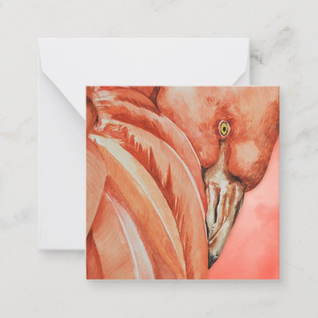 Flamingo Card (Front)