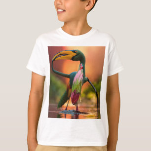 Flamingo Chef in Action" T-Shirt