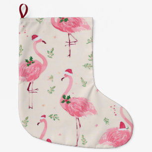 Flamingo christmas stockings