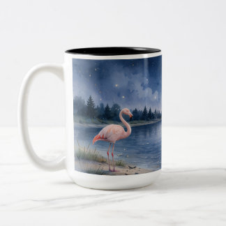 Flamingo Christmas Tree Mug