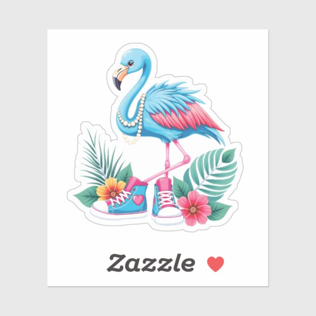 Flamingo Chucks and Pearls Comma La Harris 2024 (Sheet)