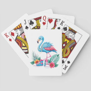 Flamingo Chucks and Pearls Comma La Harris 2024 Playing Cards