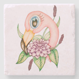 Flamingo coaster