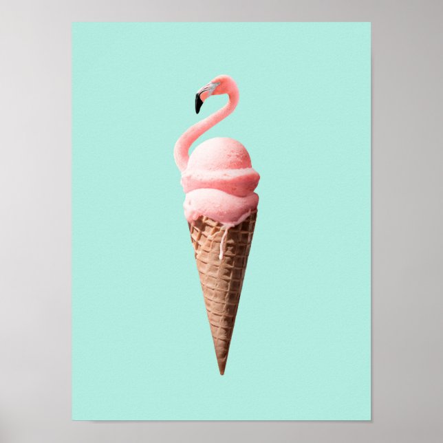 FLAMINGO CONE POSTER (Front)