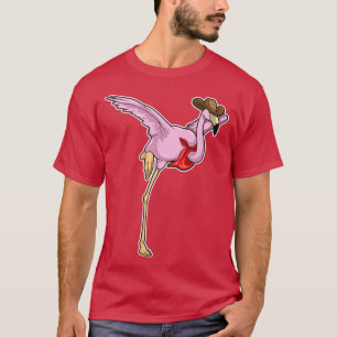 Flamingo Cowboy Cowboy hat T-Shirt