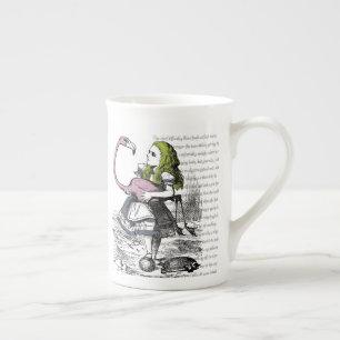 Flamingo Croquet Bone China Mug