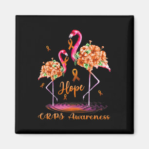 Flamingo Crps Awareness Magnet