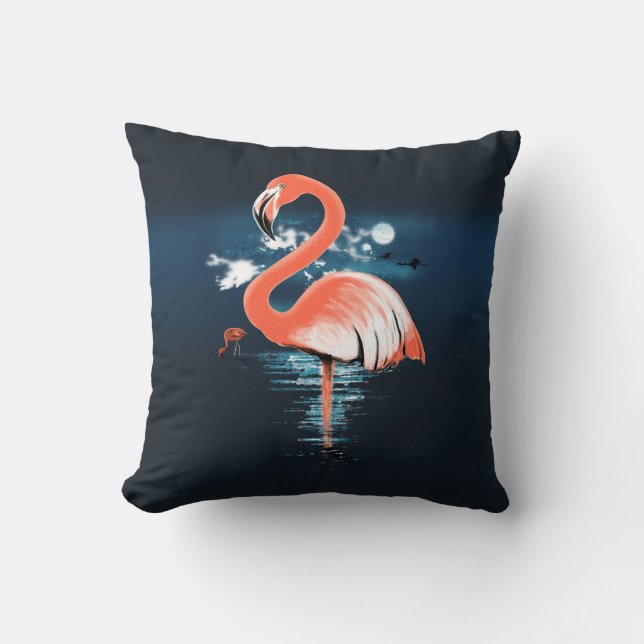 Flamingo Cushion (Front)