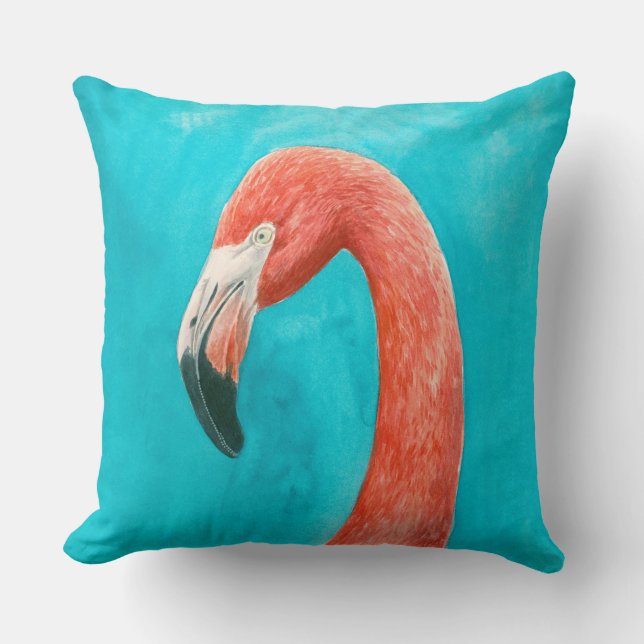 Flamingo Cushion (Front)