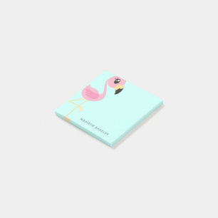 Flamingo Cute Tropical Kids Post-it Notes