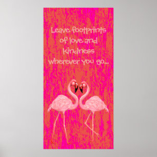 Flamingo Dance Poster