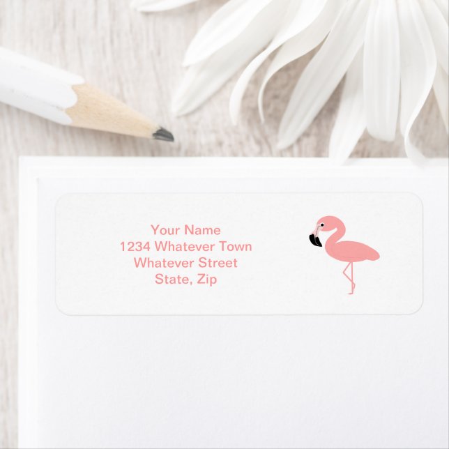 Flamingo Design Return Address (Insitu)