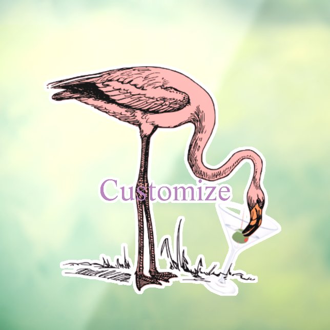 Flamingo Drinking Martini Thunder_Cove  (Sheet 3)