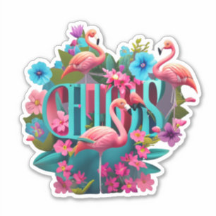 Flamingo Elevate Your Style with Stickers