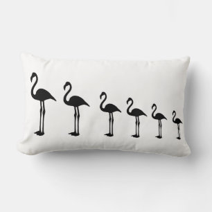 Flamingo Evolution Throw Pillow