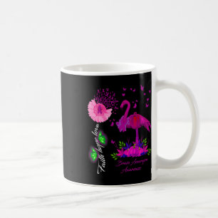 Flamingo Faith Hope Love Brain Aneurysm Awareness Coffee Mug