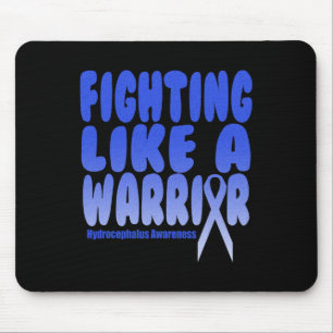 Flamingo Faith Hope Love Hydrocephalus Awareness Mouse Pad