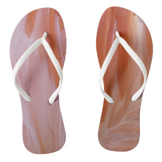 Flamingo Feathers in Shades of Pink Jandals