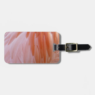 Flamingo Feathers in Shades of Pink Luggage Tag