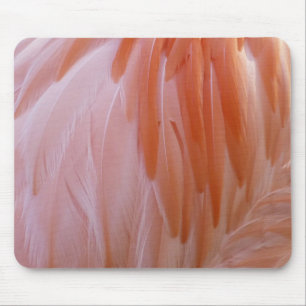Flamingo Feathers in Shades of Pink Mouse Pad