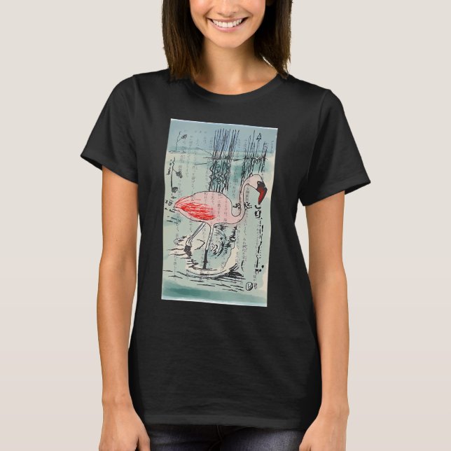 Flamingo Fisher T-Shirt (Front)