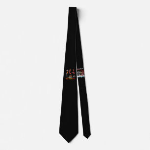 Flamingo Flamingo Happy HalloThanksmas Tie