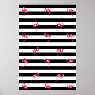 flamingo, flamingo poster, kitchen poster, poster