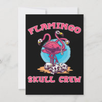 Flamingo | Flamingo Skull Crew Halloween Costume