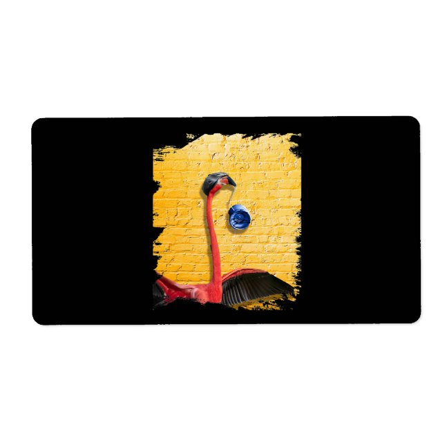 Flamingo | Flamingo With Blue Yo-Yo (Front)