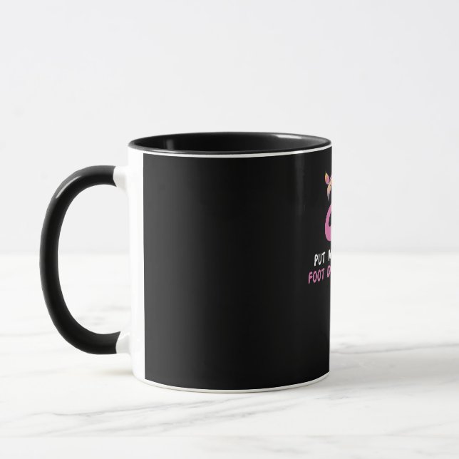 Flamingo | Flamingo With Glasses Dont Make Me Put Mug (Left)