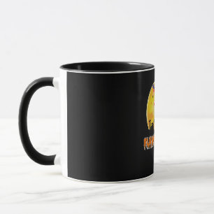 Flamingo   Flamingoween Funny Witch Halloween Mug
