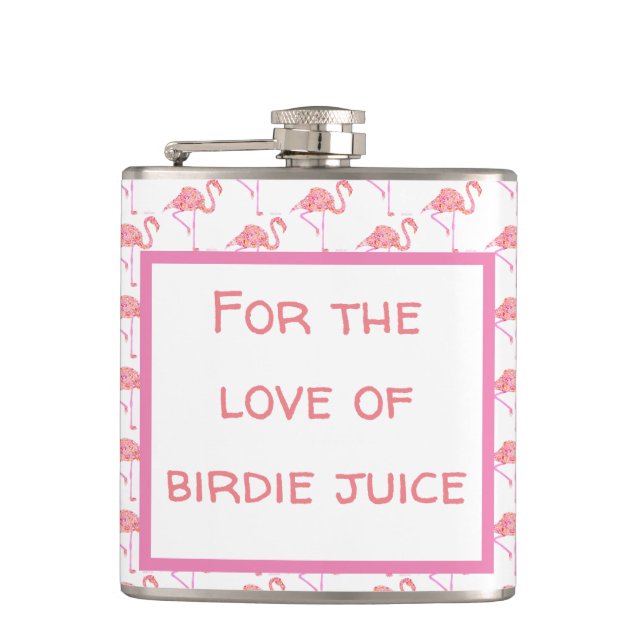 Flamingo Flask (Front)